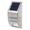 Solar Motion Detection Wall Lamp IP44 Two Lighting Brightness White/Warm White Light Color