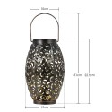 Solar Power Energy LED Lantern Light Outdoor IP44 Hanging Lamp  for Patio Garden Courtyard Pathway