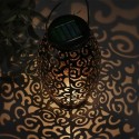 Solar Power Energy LED Lantern Light Outdoor IP44 Hanging Lamp  for Patio Garden Courtyard Pathway