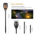 Solar Light Waterproof Flickering Flame