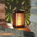 Solar Lantern Lights Dancing Flame Solar Powered Light