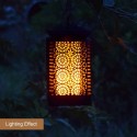 Solar Lantern Lights Dancing Flame Solar Powered Light