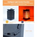 Solar Lantern Lights Dancing Flame Solar Powered Light