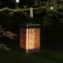 Solar Lantern Lights Dancing Flame Solar Powered Light