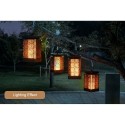 Solar Lantern Lights Dancing Flame Solar Powered Light