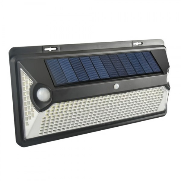 360LEDs Solar Powered Energy Wall Light Outdoor Lamp Double Sensor Sensitive Light Control/ PIR Motion Inductor