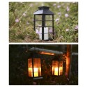 Tomshine Vintage Style Solar Powered Lantern Lights Flickering Flame Fire Candle LED Lamp Outdoor Hanging Decorative Lighting fo