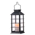 Tomshine Vintage Style Solar Powered Lantern Lights Flickering Flame Fire Candle LED Lamp Outdoor Hanging Decorative Lighting fo