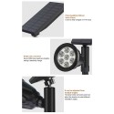 IP65 Color Fixing + Colorful Transformation 7 LED Outdoor Waterproof  Solar Colorful Spotlight