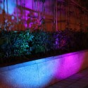 IP65 Color Fixing + Colorful Transformation 7 LED Outdoor Waterproof  Solar Colorful Spotlight