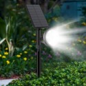 IP65 Color Fixing + Colorful Transformation 7 LED Outdoor Waterproof  Solar Colorful Spotlight