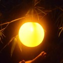 Solar-Powered Lamp Waterproof LED Hanging Ball Light