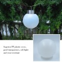 Solar-Powered Lamp Waterproof LED Hanging Ball Light