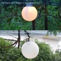 Solar-Powered Lamp Waterproof LED Hanging Ball Light