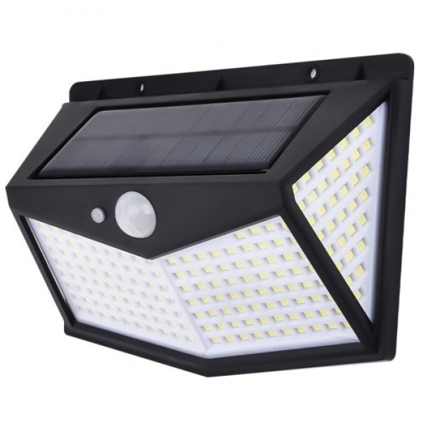 212L-ED Solar Wall Lamp Motion Sensor IP65 Waterproof 3 Modes Outdoor Garden Porch Street Light