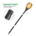 Solar Flickering Flames Torches Lights Outdoor Solar Spotlight Landscape Decoration Lighting Dusk to Dawn Auto On/Off Security T