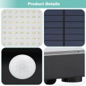 Solar Powered Motion Sensor Light 70 LEDs Wireless Waterproof for Yard Fence Garden Front Door Farm