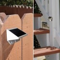 Solar Energy Stairs Fence Garden Security Lamp