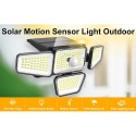 270LEDs Solar Powered LED Wall Light PIR Motion Sensor Lights Outdoor Waterproof Garden Lamp