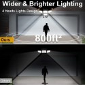 270LEDs Solar Powered LED Wall Light PIR Motion Sensor Lights Outdoor Waterproof Garden Lamp