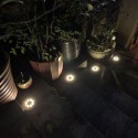 1pcs 10 LED Solar Power In-ground Lamp Buried Light Outdoor Path Way Garden Decking Underground Lamps Colorful Decoration