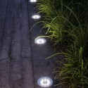 1pcs 10 LED Solar Power In-ground Lamp Buried Light Outdoor Path Way Garden Decking Underground Lamps Colorful Decoration