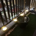 1pcs 10 LED Solar Power In-ground Lamp Buried Light Outdoor Path Way Garden Decking Underground Lamps Colorful Decoration