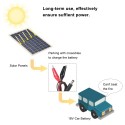 DC5V/DC18V 15W Portable Solar Power Energy Charging Panel USB Interface IP65 Water Resistance Necessities for Outdoor Camping Hi