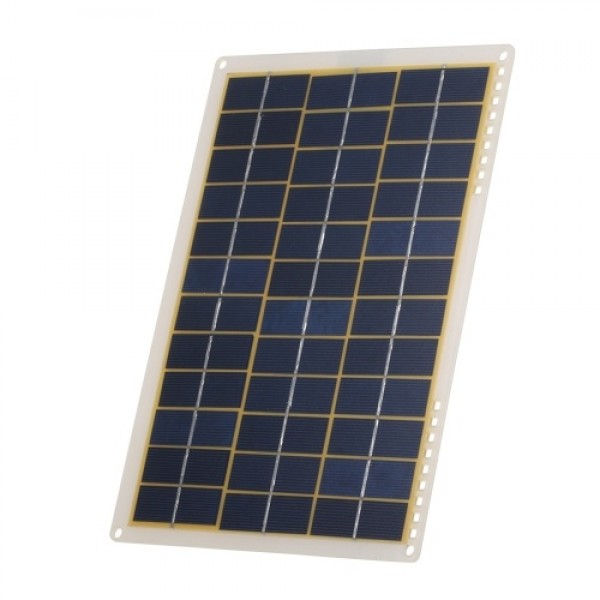 DC5V/DC18V 15W Portable Solar Power Energy Charging Panel USB Interface IP65 Water Resistance Necessities for Outdoor Camping Hi