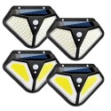 Solar Wall Lamp Three Lighting Modes 102LED/50COB