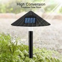 Solar Lawn Umbrella Shade Lamp  IP55 Mushroom Shade Plug Light