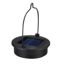 Solar Iron Flame Hanging Lamp IP44 Patio Corridor Pathway Decoration Light