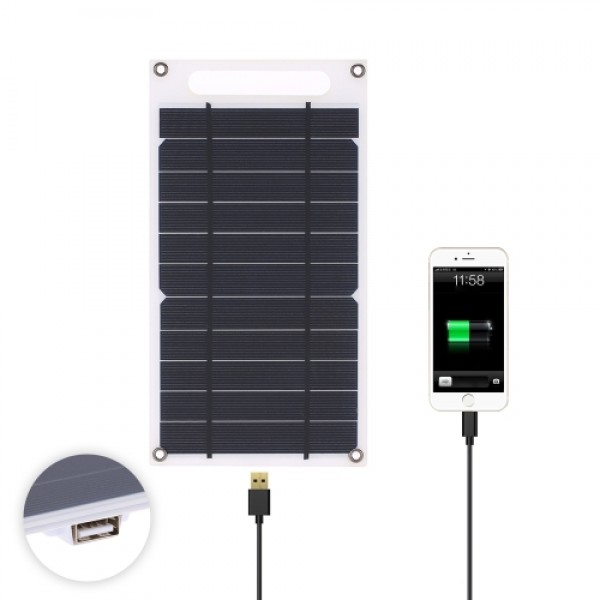 7.8W Portable Ultra Thin Monocrystalline Silicon Solar Panel Charger