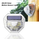 40 LEDs Transparent Small Wall Lamp White Light 8M Sensing Distance 120 Degree Sensoring Angle Two Lighting Modes