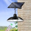 Solar Powered LEDs Ceiling Light Dimmable Shed Lights with Remote and Lighting Control with Timer Function