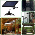 Solar Powered LEDs Ceiling Light Dimmable Shed Lights with Remote and Lighting Control with Timer Function