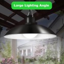 Solar Powered LEDs Ceiling Light Dimmable Shed Lights with Remote and Lighting Control with Timer Function