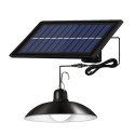 Solar Powered LEDs Ceiling Light Dimmable Shed Lights with Remote and Lighting Control with Timer Function