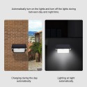 Solar Light Outdoor Double-headed Sensor Light Remote Control Sound Control Door Light