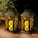 Tomshine Solar Powered LED Dancing Flickering  Flame Light