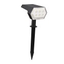 108LED Solar Powered Wall Light Lawn Lamp Outdoor Waterproof Garden Lamp Night Light 3 Light Modes for Garden Patio Yard Fence L