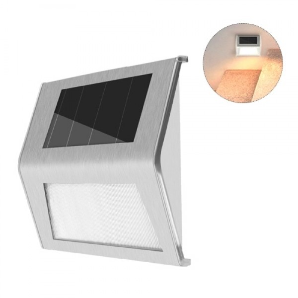 Solar Powered Stair Lights Wall Lamp Solar Step Light