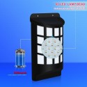 Solar Flame wall Lights Outdoor  Waterproof Flickering