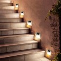 Solar Powered Stair Lights Wall Lamp Solar Step Light