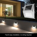 Solar Powered Stair Lights Wall Lamp Solar Step Light