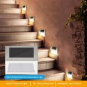 Solar Powered Stair Lights Wall Lamp Solar Step Light