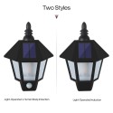 Portable Delicate Outdoor Waterproof Wall Lamp Half Hexagon Solar Blaze Light-Operated Mode Wall Lamp