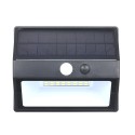 Outdoor Waterproof Human Body Induction Wall Lmap 48 Bulbs Solar Energy Saving Highlight Wall Lamp