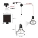 Solar Powered Energy Pendant Light Outdoor Sensitive Light