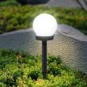 Led Solar Energy Round Bulb Powered Light